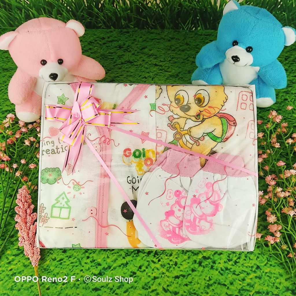 SOUL [Baby 03] Hamper Bayi Kado Lahiran Newborn Paket Set Lengkap  Cute Gift Parcel Real Pict Hampers baby boy and girl Parcel Bayi Laki-laki Perempuan