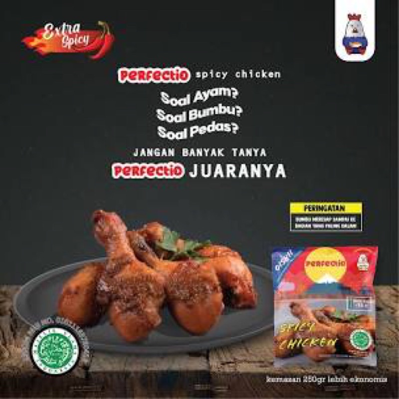 

perfectio spicy chicken 250 gr