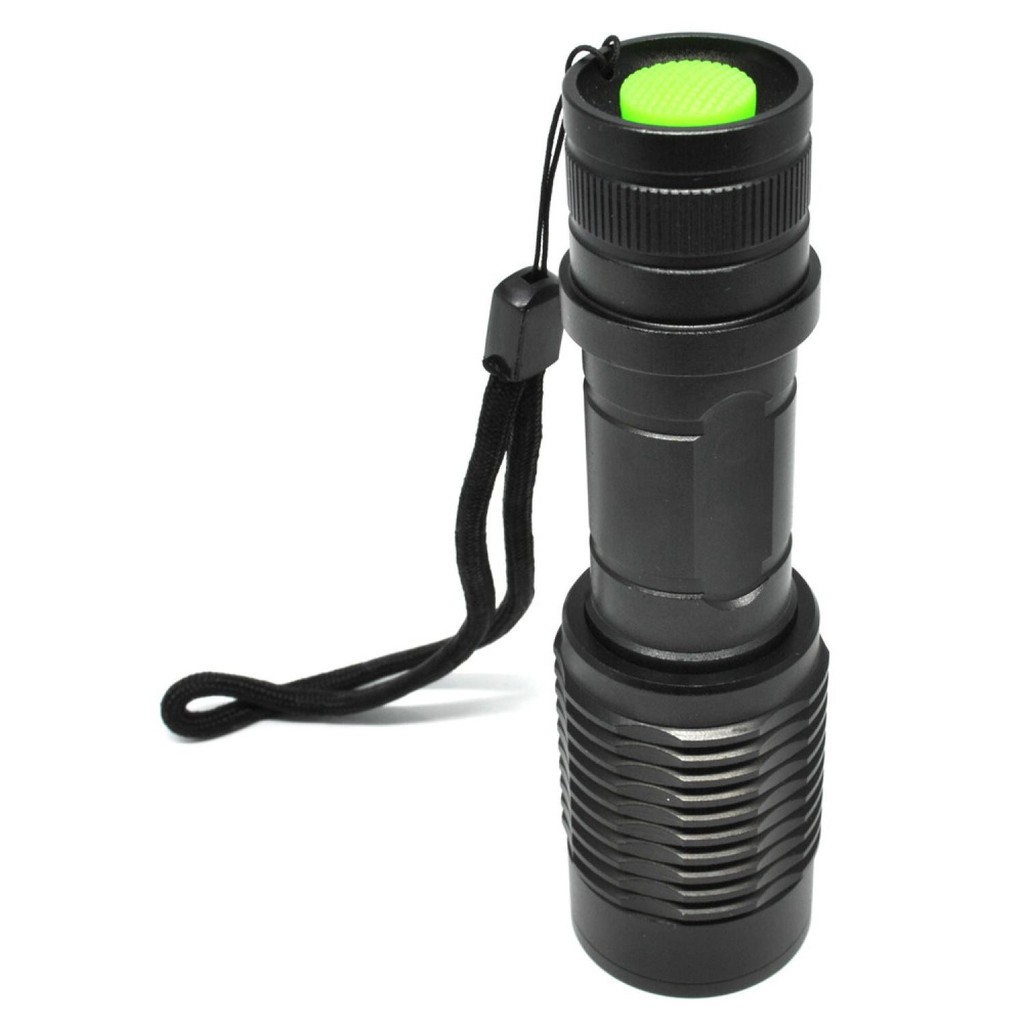 Senter LED 1000 Lumens - ZOOM - BESI - SANGAT TERANG - MURAH