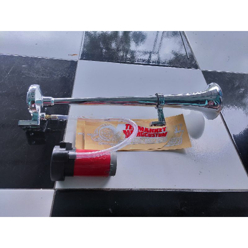 klakson corong dinamo tanpa tabung angin