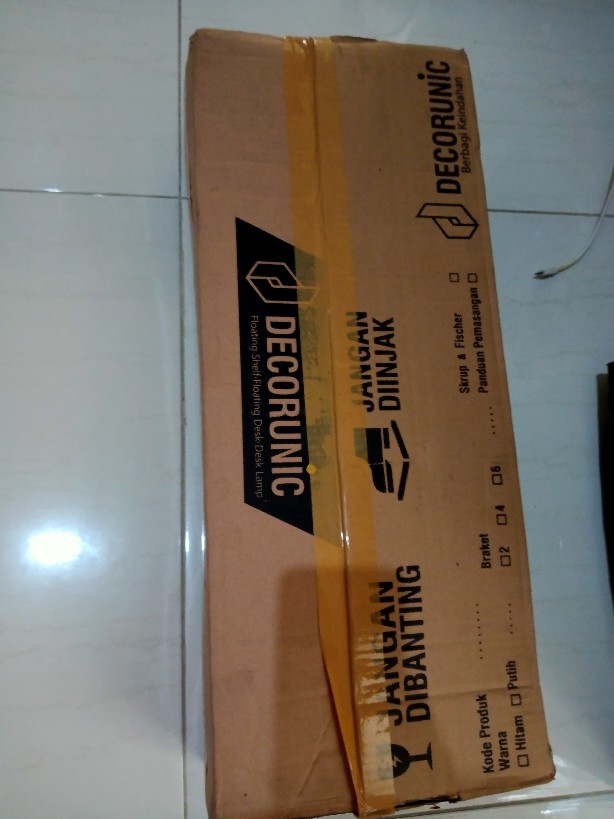 Set Rak Ambalan Dinding Minimalis 2 Pcs Uk. 40,60 Cm