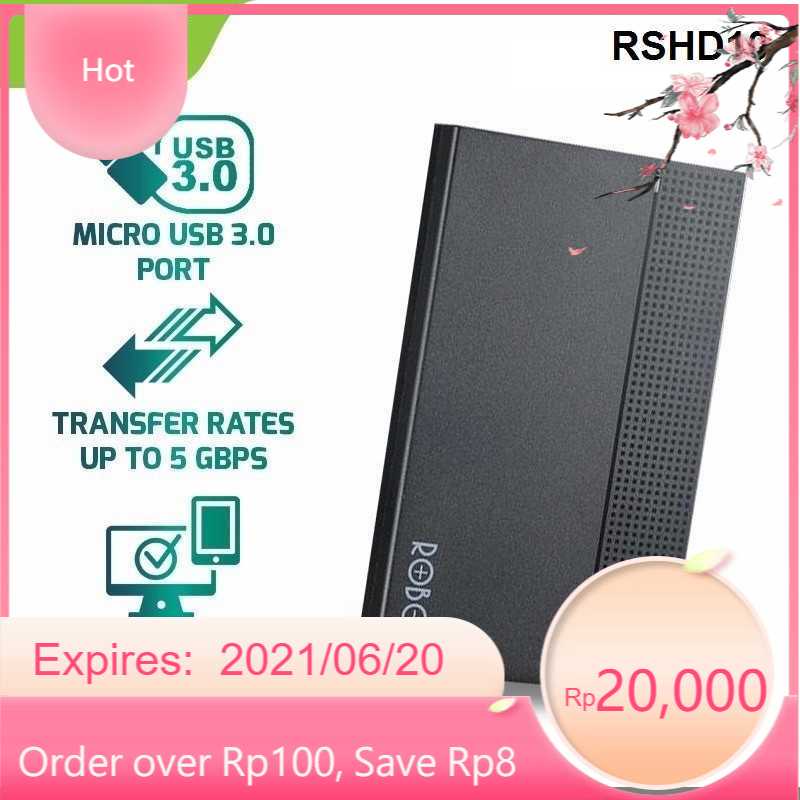 Casing Hardisk External Robot RSHD10 2.5" USB 3.0 -HardDrive Enclosure