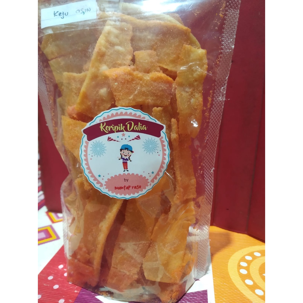 

Keripik Dalia Keju Asin Flavor