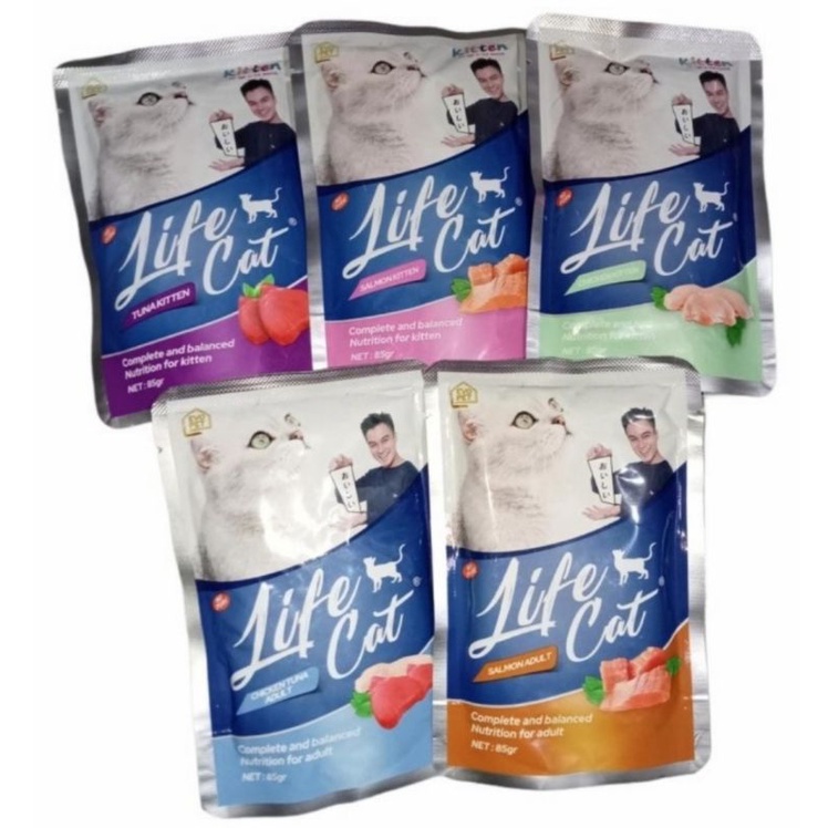 Life Cat Pouch Kitten &amp; Adult 80gr