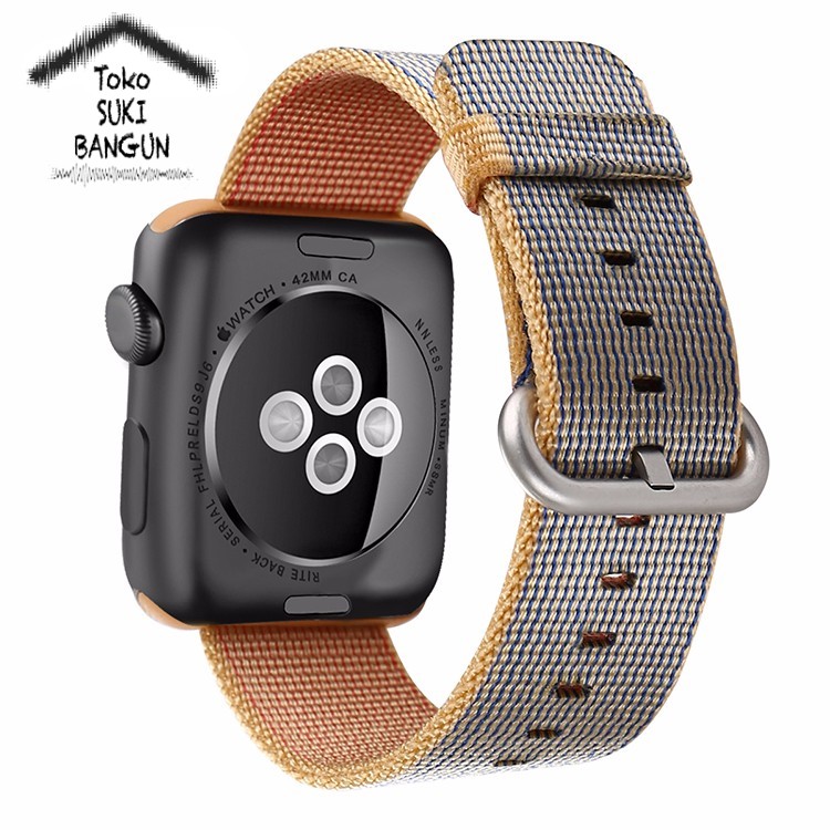Strap Apple Watch Series Ultra 8 7 6 5 4 3 2 1 49mm 45mm 44mm 42mm TALI JAM WOVEN Nylon Canvas