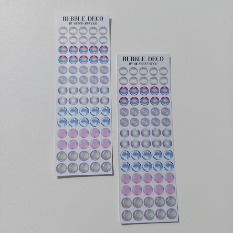

(sunbearryco) Bubble Deco Sticker Mini Polcos