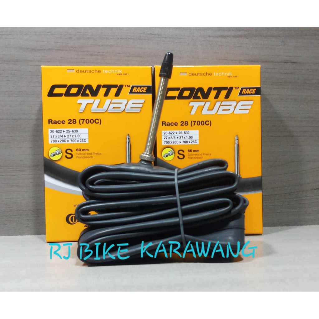 BAN DALAM CONTINENTAL CONTI TUBE 700 x 19-25 PRESTA FV 60 MM