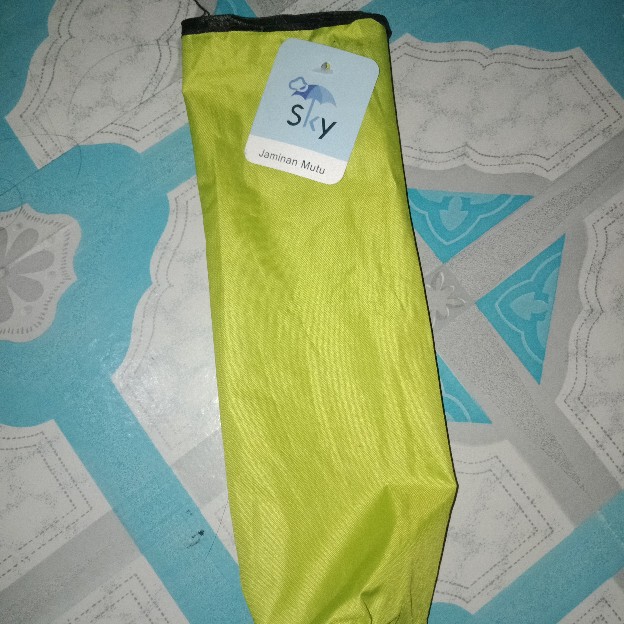 Payung Lipat Sky 3d Magic Premium Korea / Dimensi Lapisan Hitam Anti Uv ( Gelombang )