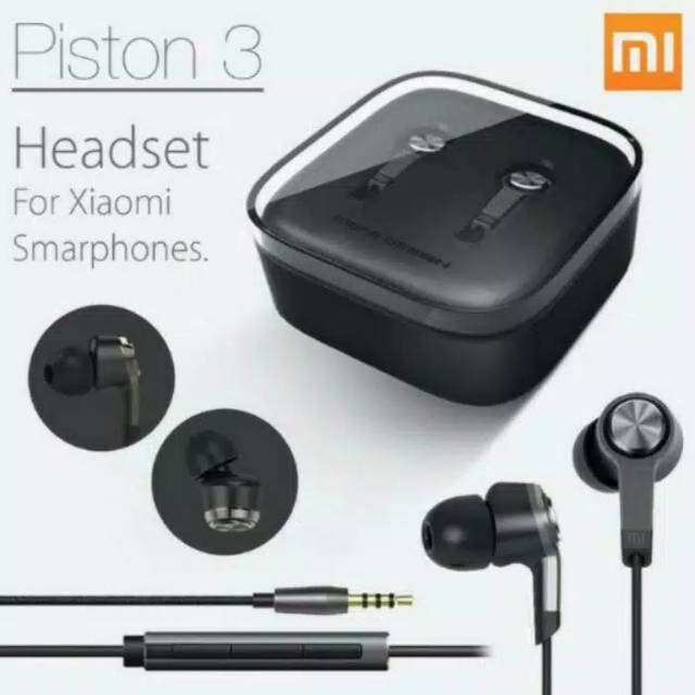 HEADSET XIAOMI PISTON 3 ORIGINAL 100%