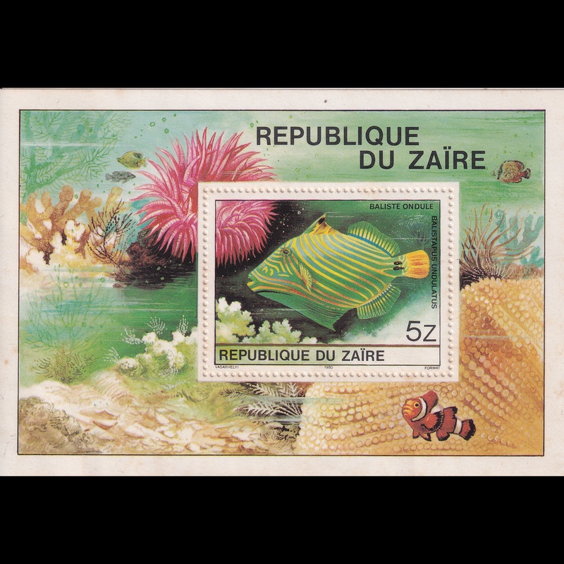 

Prangko Congo, Dr 1980 - Tropical Fish