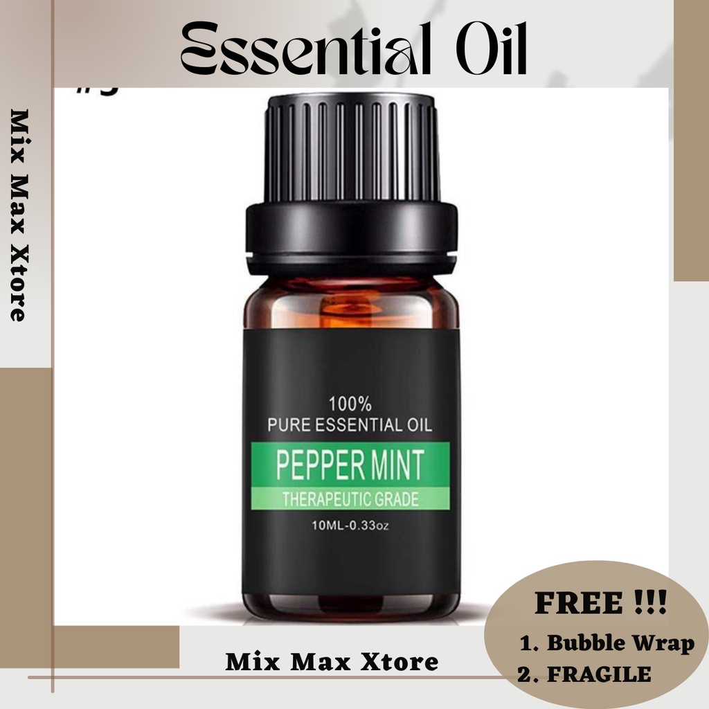 RtopR Pure Essential Oil Minyak Aromaterapi Diffusers 10ml - (2 Aroma)