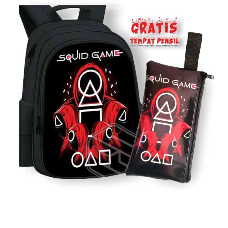 TAS RANSEL TK SD SEQUID GAME/FREE DOMPET