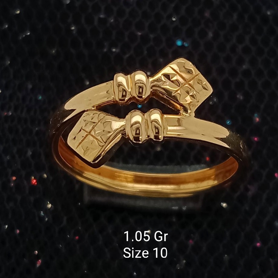 Cincin Emas 17 K - 1.05 Gr Kadar 750 - 1939