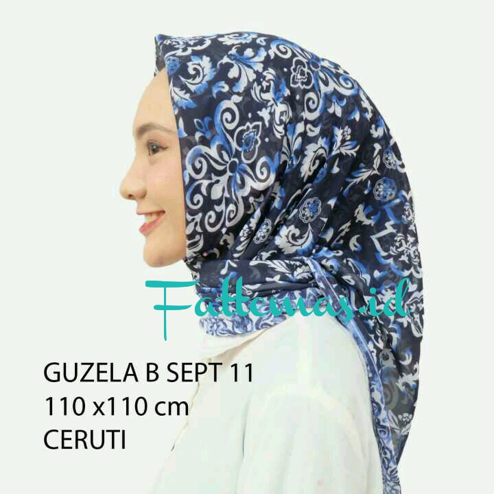 Segi Empat Motif Bahan Ceruti