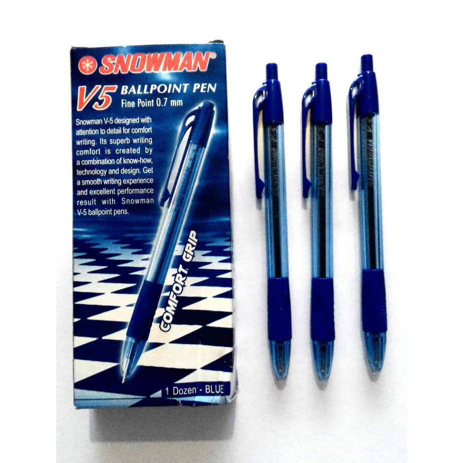 

TBMO (ECER) BOLPEN SNOWMAN V5 HITAM