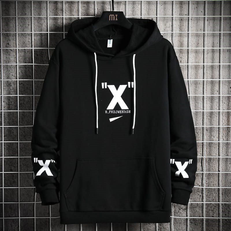 Sweater Pria Grosir - X Hoodie