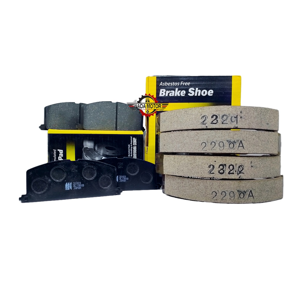 Kampas Rem Depan Belakang Soluna