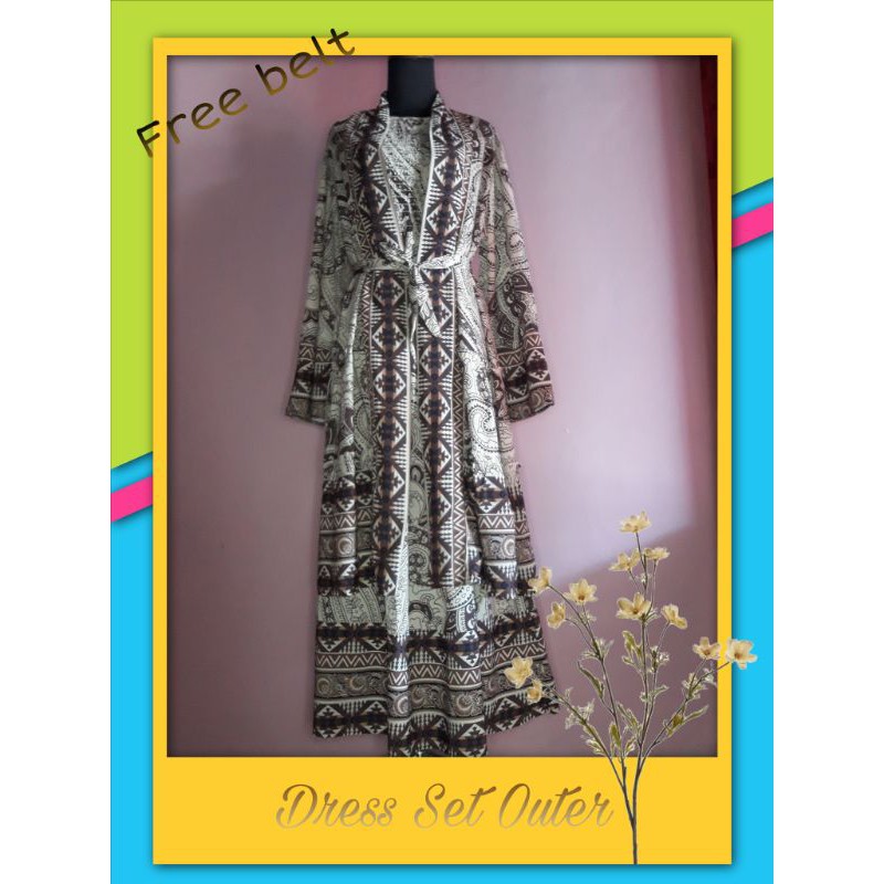 Set Gamis Outer by SOIRA