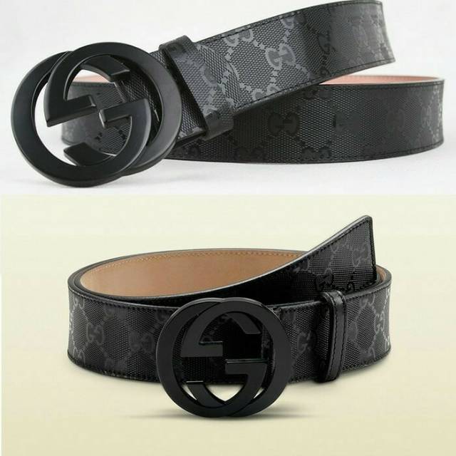 Ikat pinggang gucci black
