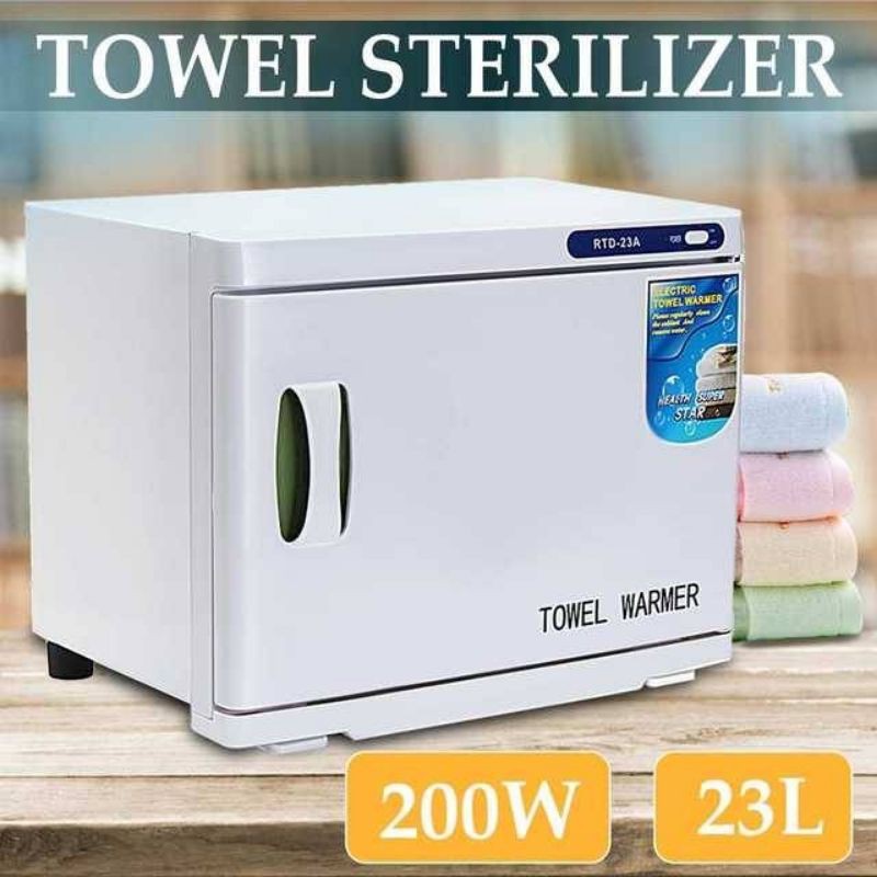 towel warmer /Penghangat Handuk / Towel Warmer RTD-23A dengan UV Sterilizer / alat seteriliser salon