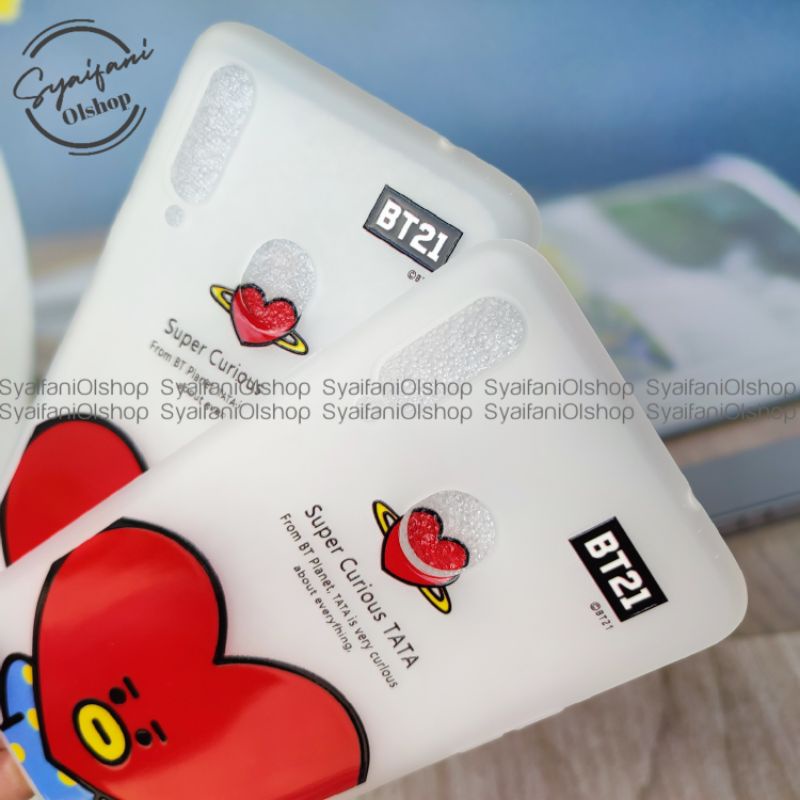 Case Samsung A20S / Galaxy A20s ( SM-A207F, SM-A207M, SM-A2070 ) Softcase Karakter BT21 Tata/Hati