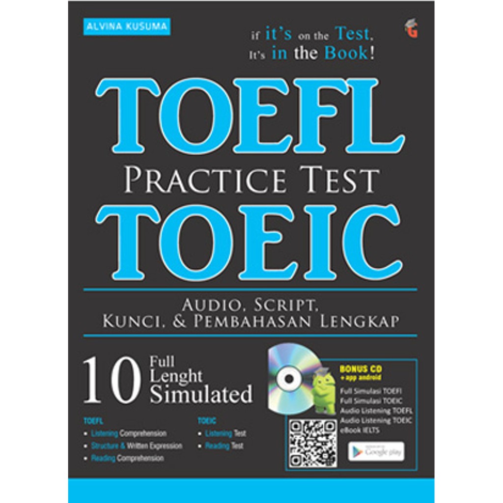 Buku Practice Test Toefl Toeic Shopee Indonesia