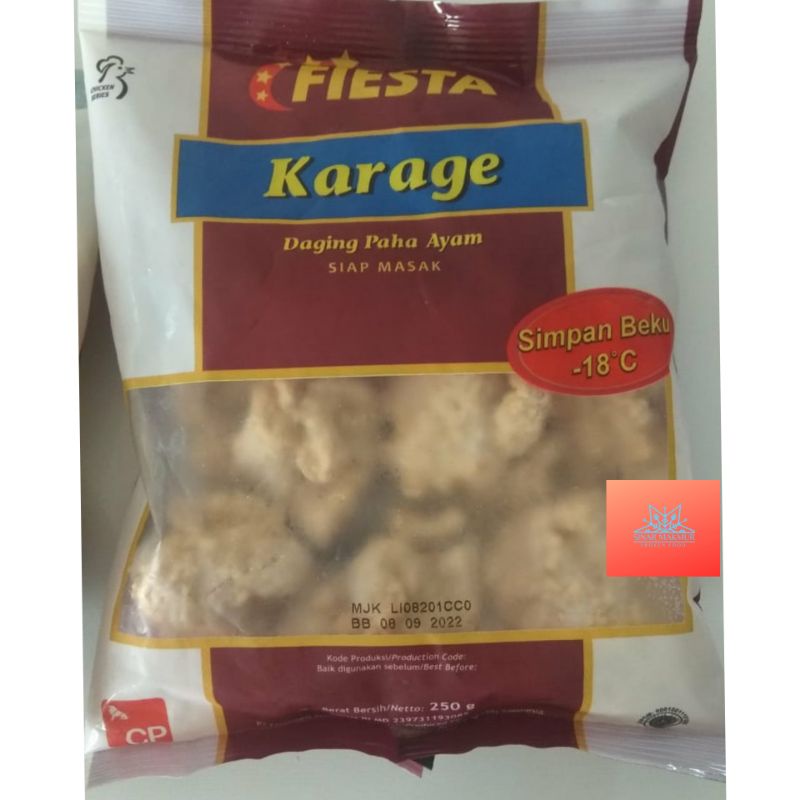 

Fiesta Karage Daging paha ayam 250gr