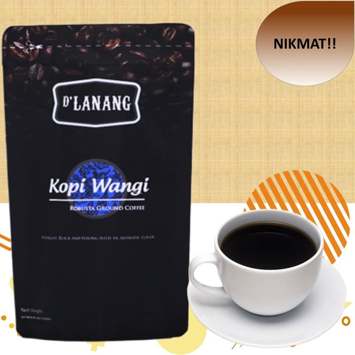 

<358š D'lanang Kopi Wangi Robusta Ground Coffee 250 gr ’