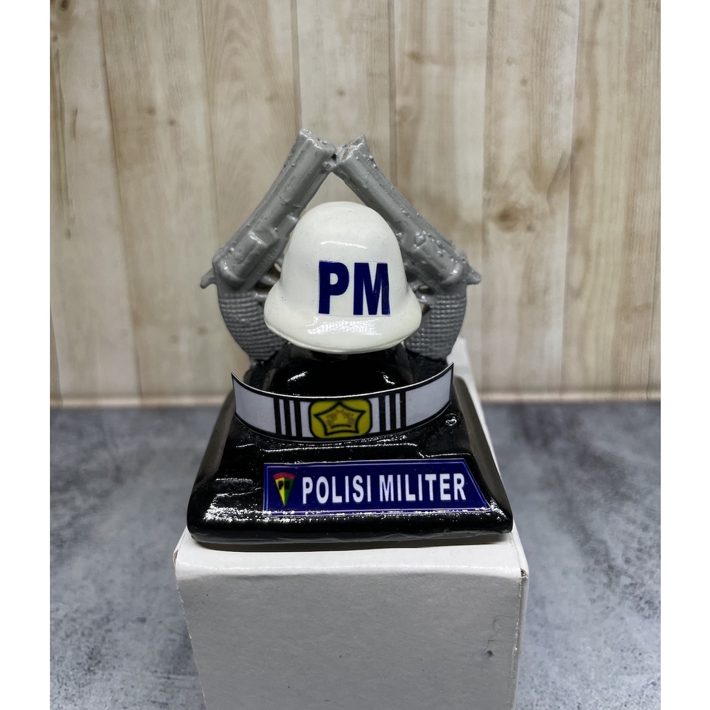 Miniatur Helm PM - Patung PM - Miniatur Pajangan Helm PM