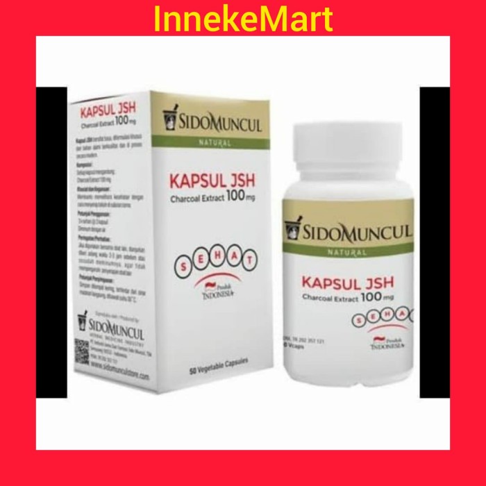 Kapsul JSH - Sidomuncul / Suplemen Herbal penyakit Asam Lambung