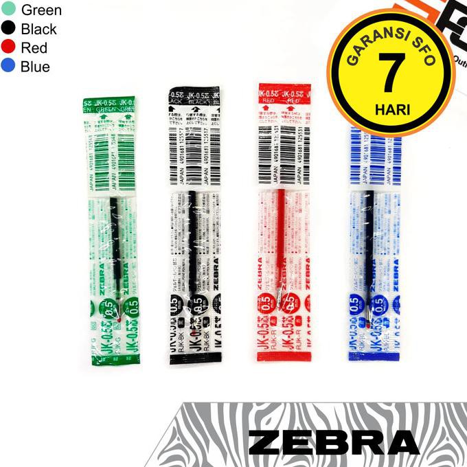 

Ready Oke] Refill Pen Gel Zebra Jk 0.5Mm - Hijau