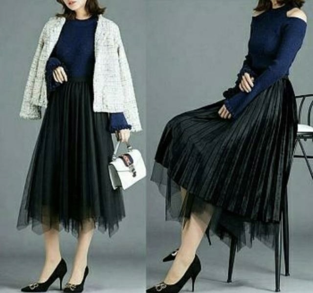 FW R72 ROK TUTU VELVET 2in1 TEBAL Bolak balik 7/8 IMPORT | Rok Tutu Bludru bolak balik | Rok bludru