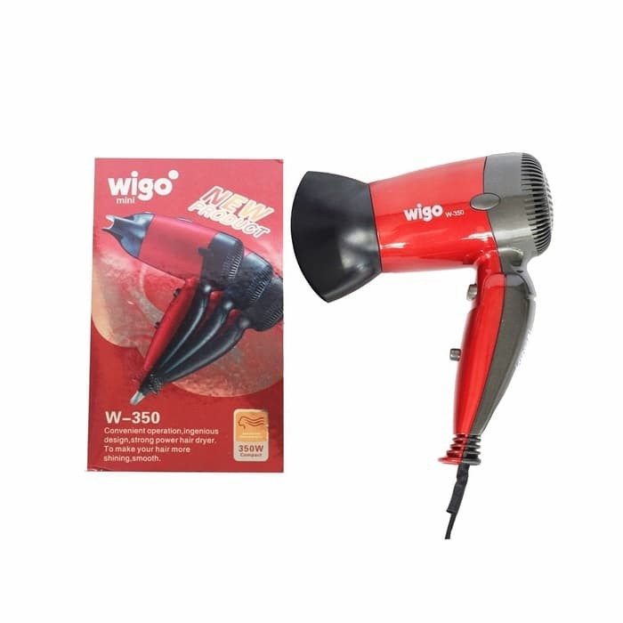 Hair Dryer Wigo Mini W-350 Pengering Rambut Hairdrayer Hairdryer