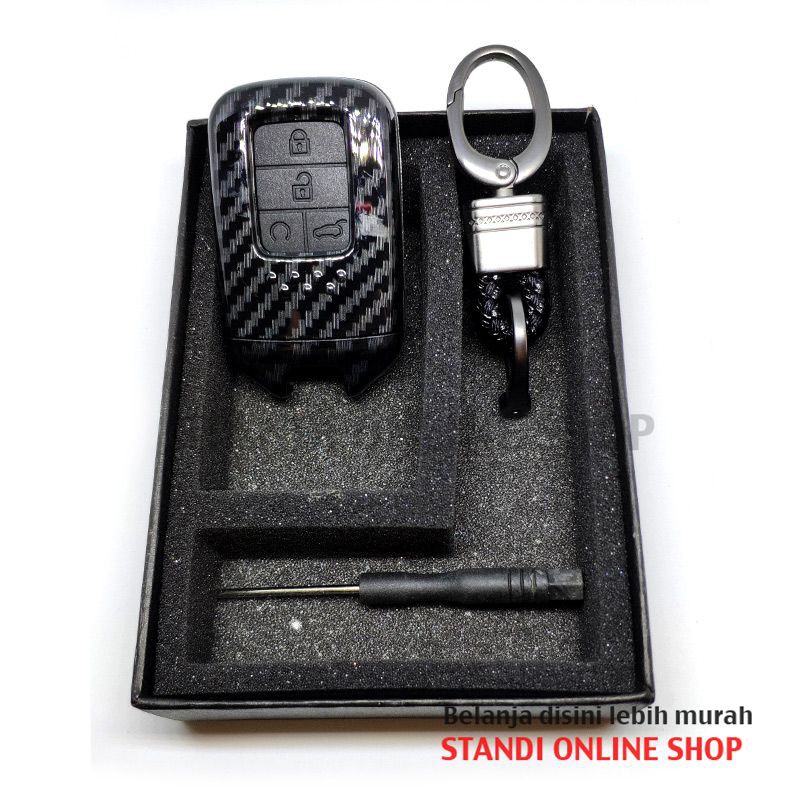 Cover Smartkey Sarung Kunci Remote Smartkey Honda Civic Turbo Hitam