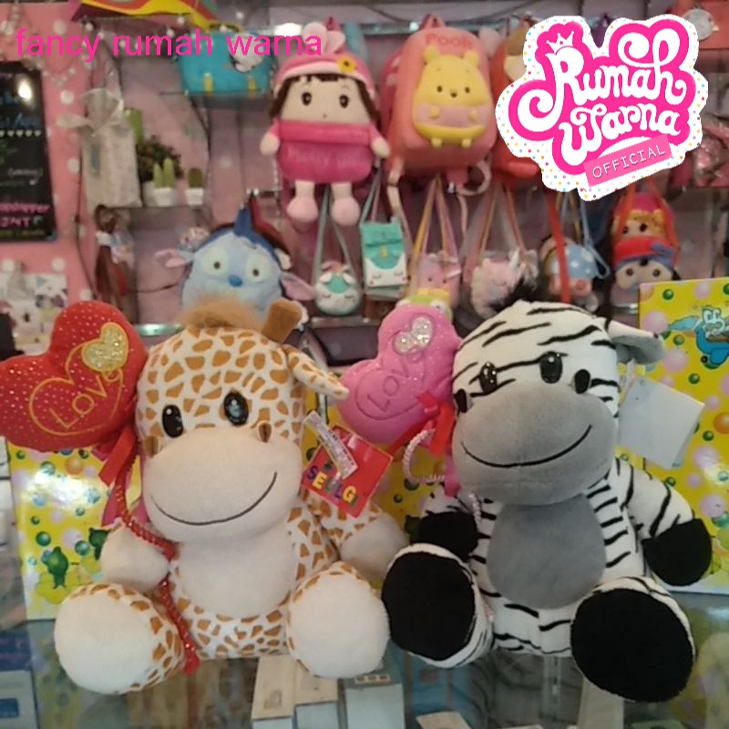 BONEKA BMK  SIT ANIMAL LETTIC SEULGI RWCORP