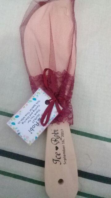 Centong Kayu Daun Lancip Murah Unik