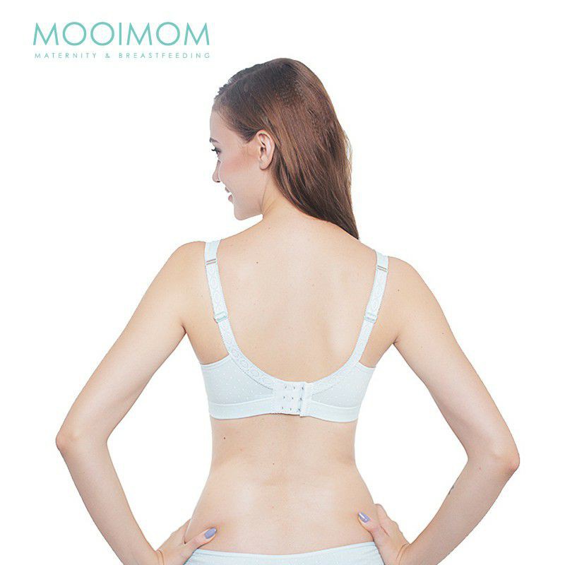 Mooimom Crossover Maternity &amp; Nursing Bra (B6886) D,NS, BS - Bra Hamil Menyusui