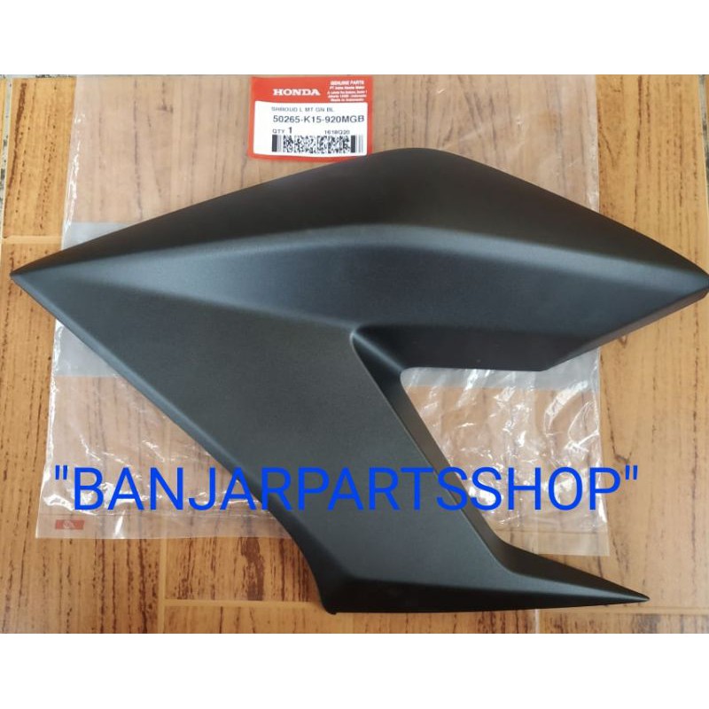 50265K15920MGB SHROUD CB150R LED SAYAP TANGKI CB150R LED COVER TANGKI CB150R LED ORIGINAL