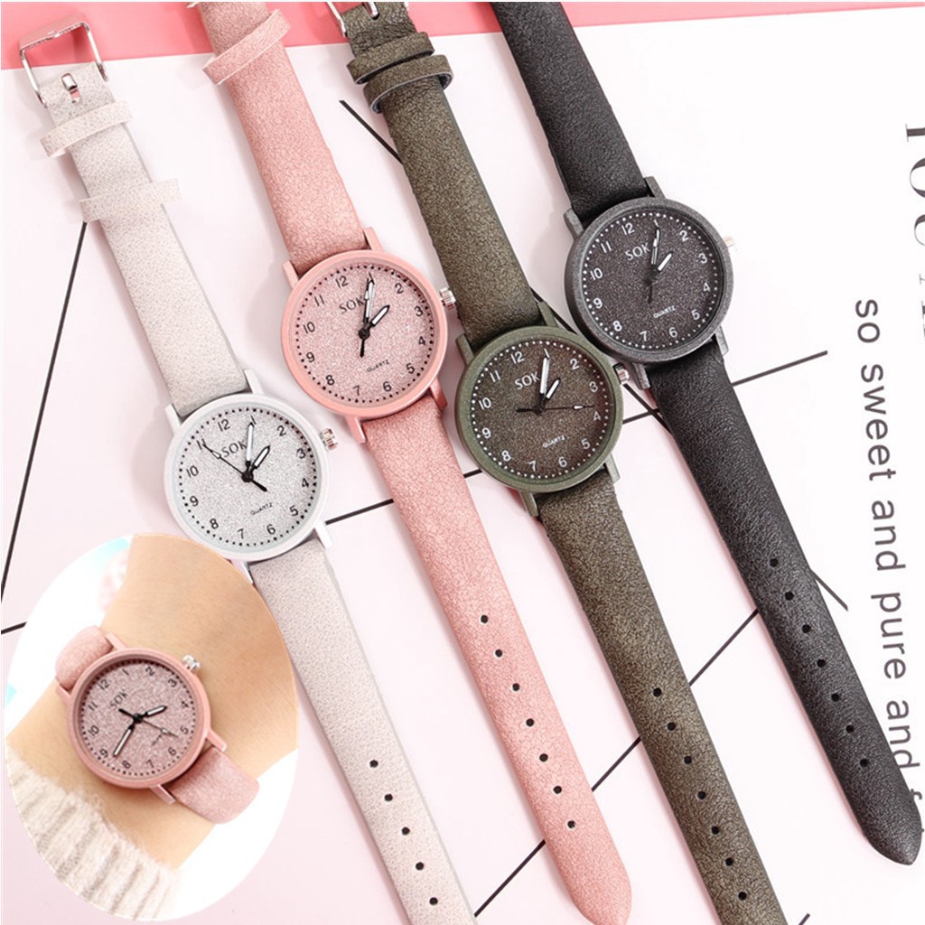 ✅COD Jam Tangan Wanita Jam Tangan Quartz Gaya Korea