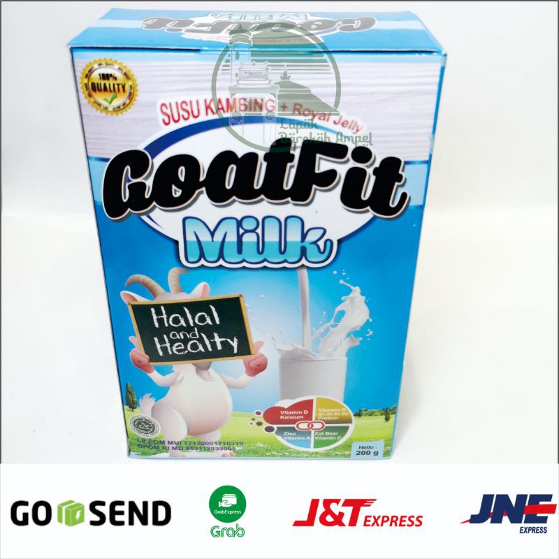 

SUSU KAMBING ETAWA GOATFIT MILK ASLI Susu Kambing Gotfit Plus Royal Jelly Bubuk Ettawa Full Cream