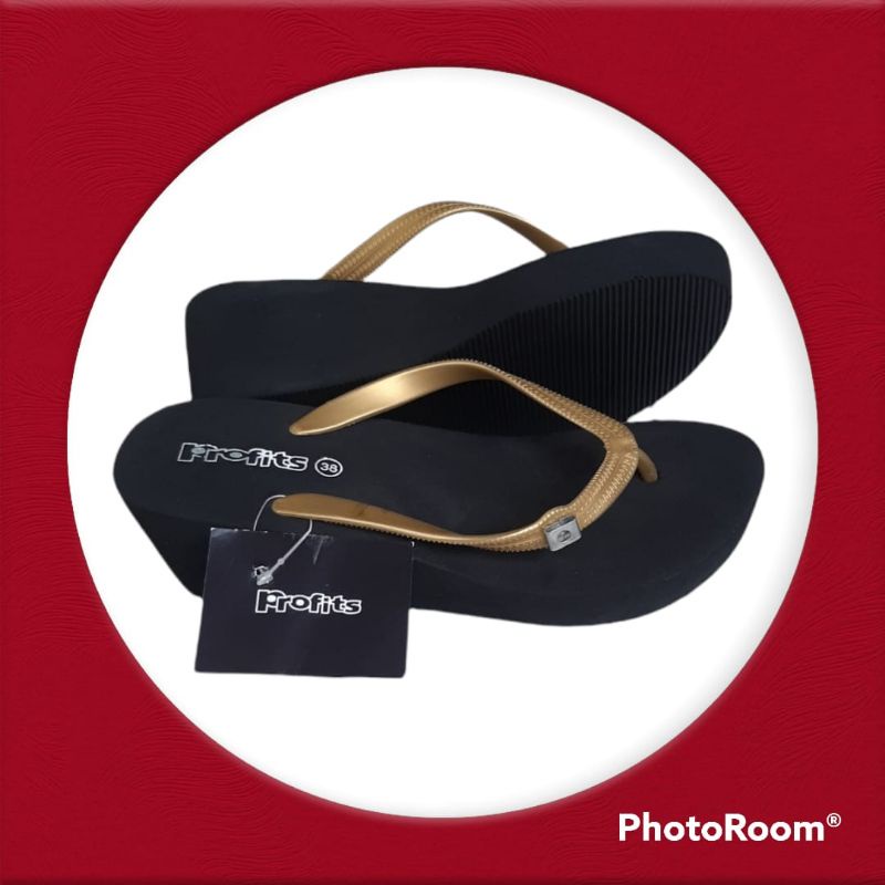 SENDAL PROFITS WEDGES/POPITS KW/BUKAN POPITS/SENDAL WANITA/WEDGES/SENDAL FLAT 5CM 7M MURAH/SLING BAC