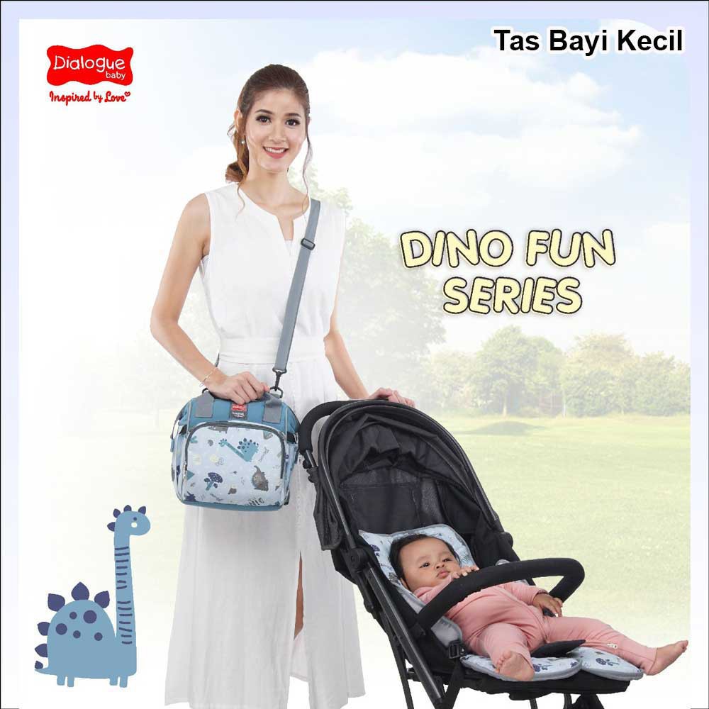 Dialogue Baby Small Diaper Bag 3in1 DGT7253 Dino Fun Series / Tas Bayi