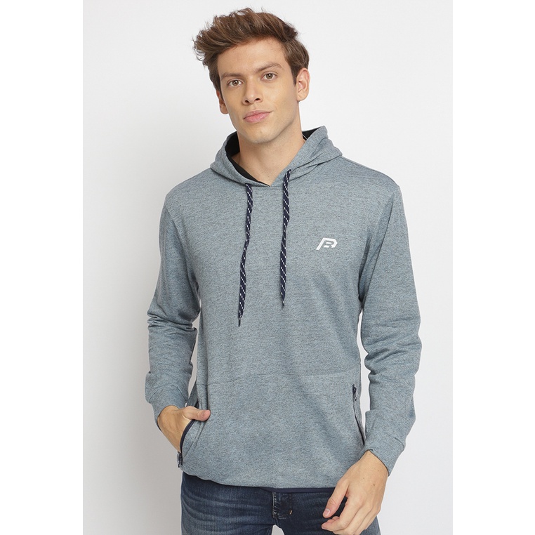 Poshboy Evan Hoodie Muscle Bluish Top, outerwear pria, sweater pria, hoodie poshboy, jaket hoodie