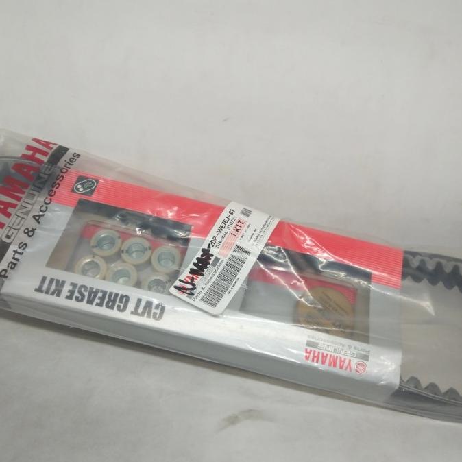 Bergaransi - Van Belt + Roller + CVT Grease NMAX Yamaha Genuine Part Asli