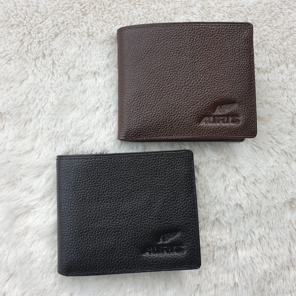 Auris Dompet Pria Kulit Asli Mill Soft Dompet Lipat Cowok Pria Kulit Sapi Asli Lembut Auris Original 48022