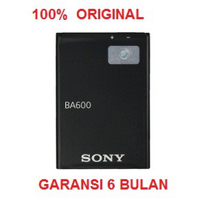 Baterai battery batere Sony BA600 / Xperia U 100% ori