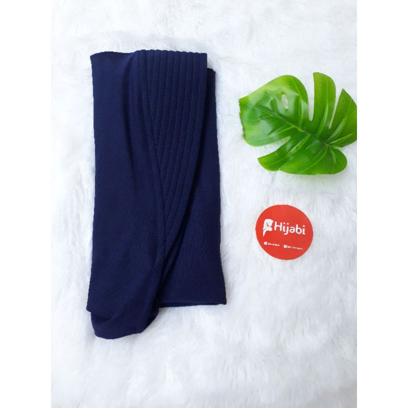 HIJAB SPORT PET KECIL ANTEM JERSEY-Navy