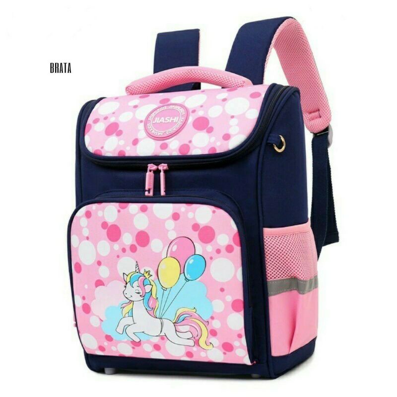 Cod Tas ransel anak sekolah perempuan smp sd tk motif unicron