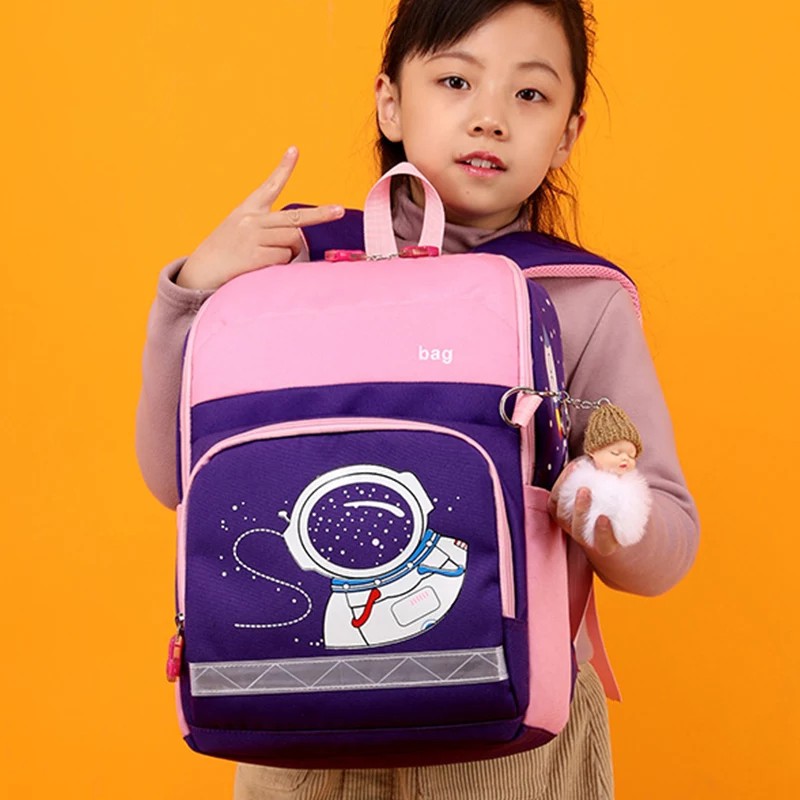 Tas Sekolah Anak Perempuan Laki2 Murah TK, SD, SMP Model Style Korean Tas Ransel Astronot Anak