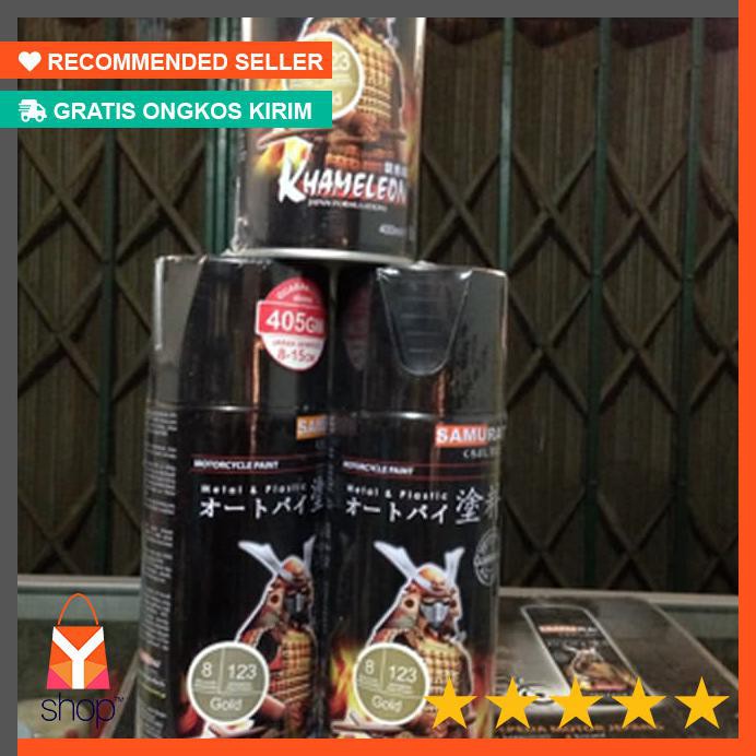 

DISKON BESAR ! Samurai paint/gold 123-cat semprot aerosol